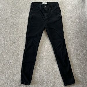 Black Madewell Skinny Jeans